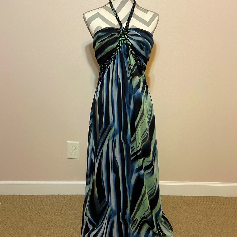 Vintage Roulette Formal Maxi dress, size 10